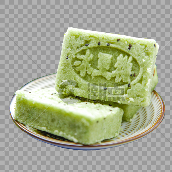 绿豆糕美食图片素材免费下载