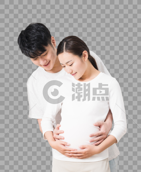 夫妻孕妇呵护图片素材免费下载