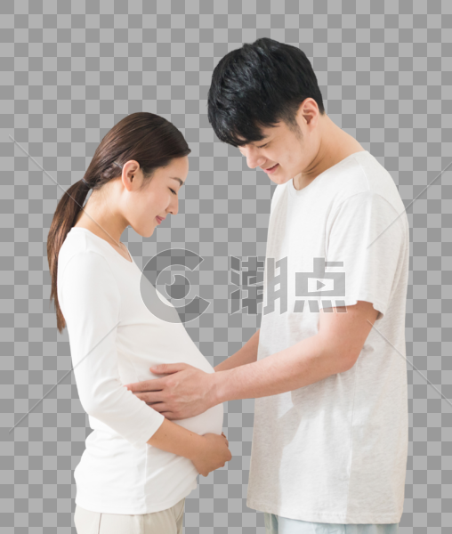 夫妻孕妇呵护图片素材免费下载