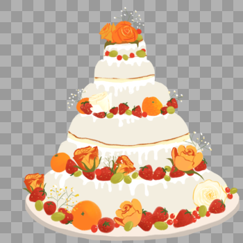 婚礼蛋糕图片素材免费下载