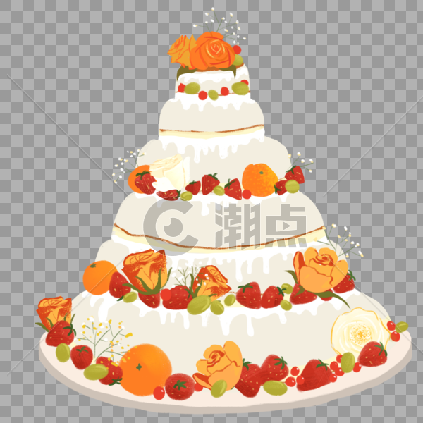 婚礼蛋糕图片素材免费下载