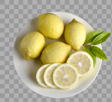 新鲜的黄柠檬图片素材免费下载