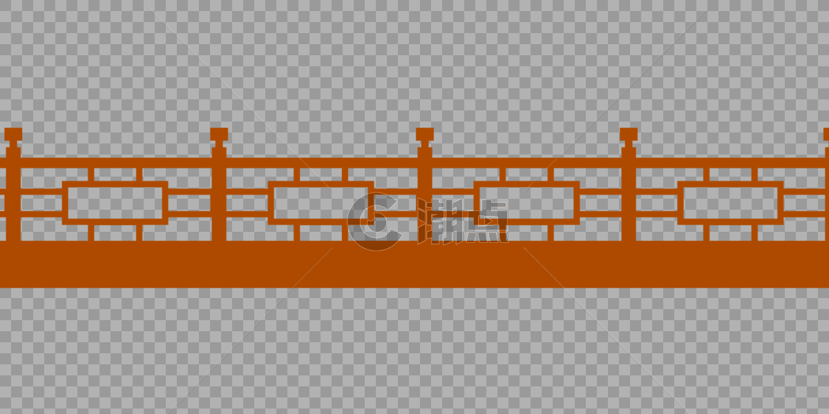 中式围栏图片素材免费下载