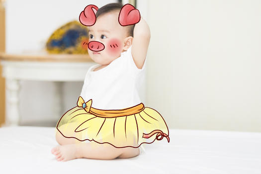猪年宝宝图片素材免费下载