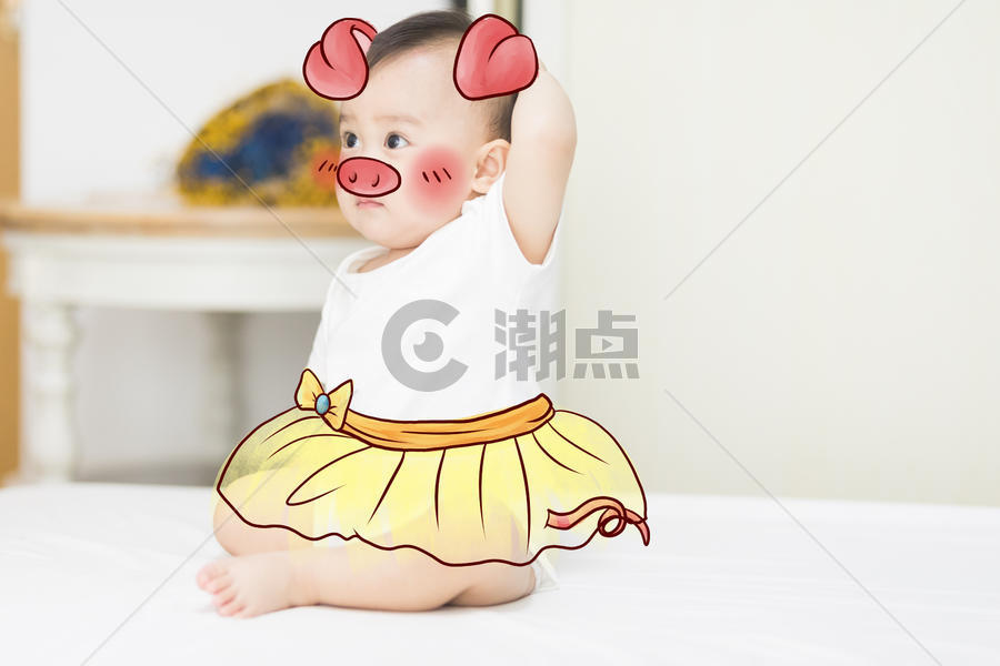 猪年宝宝图片素材免费下载