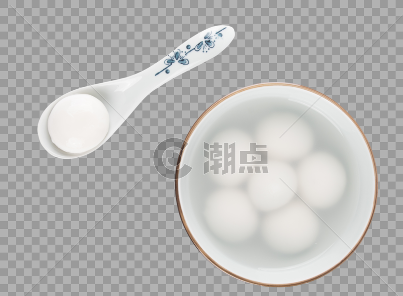 新年中国美食元宵汤圆图片素材免费下载