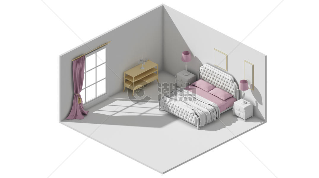住宅室内模型图片素材免费下载