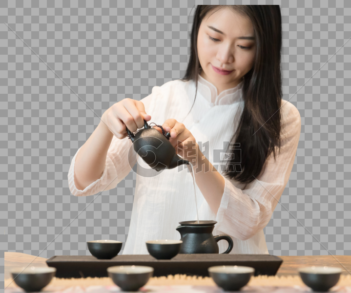 茶艺女性图片素材免费下载