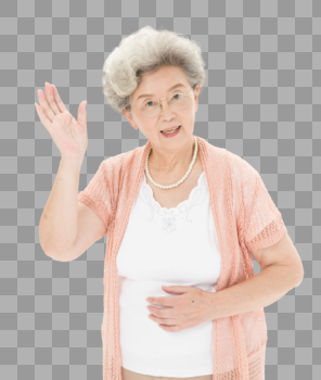 老年奶奶形象图片素材免费下载