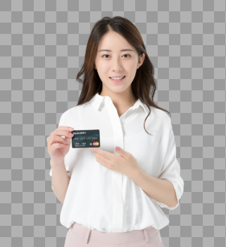 商务女性信用卡图片素材免费下载