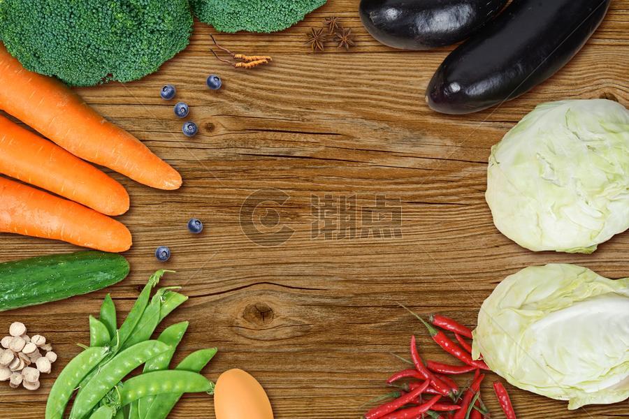 果蔬食材背景图片素材免费下载