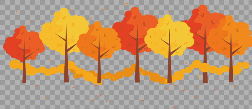 秋分的树林图片素材免费下载