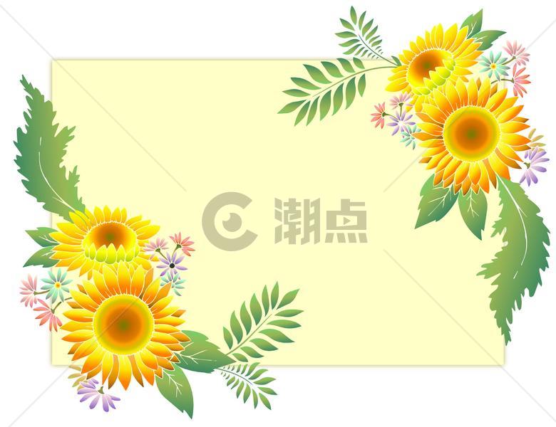 向日葵植物花卉图片素材免费下载