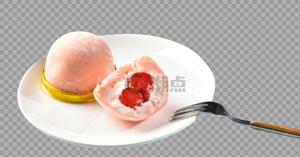 草莓奶油甜点图片素材免费下载
