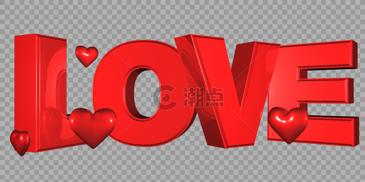LOVE字体图片素材免费下载