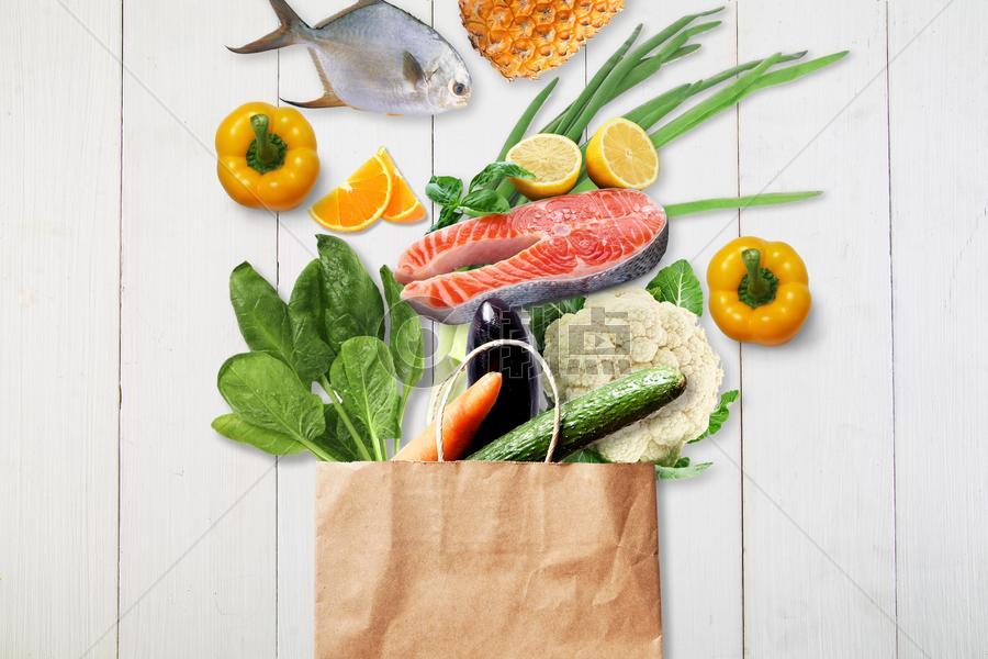 健康饮食食材图片素材免费下载