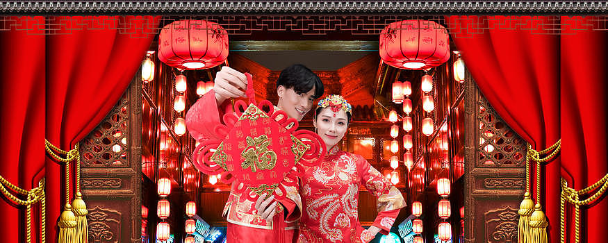 中式婚礼图片素材免费下载