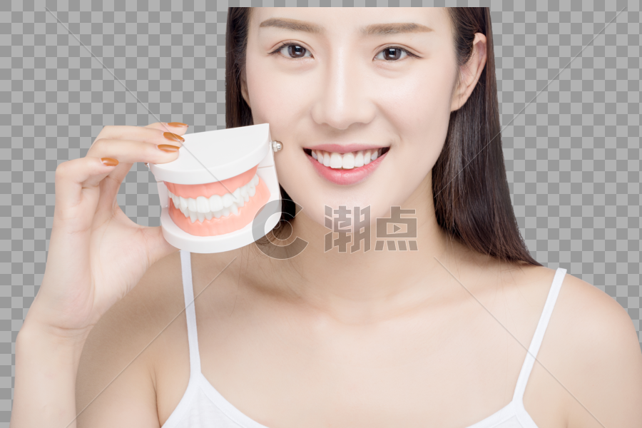 女性牙齿健康图片素材免费下载