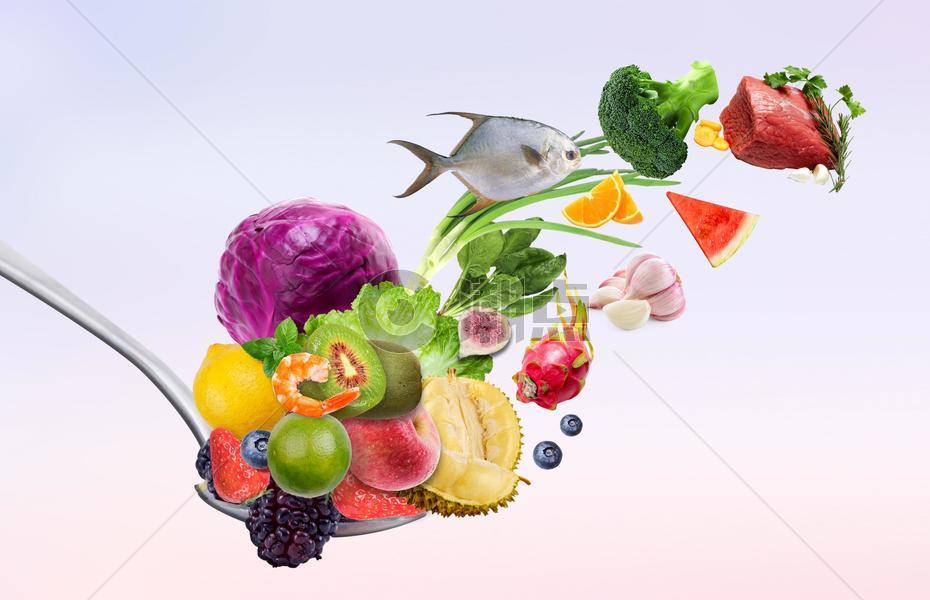 健康饮食食材图片素材免费下载