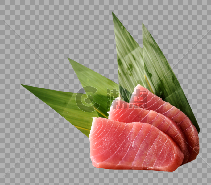 日本料理之红金枪鱼刺身图片素材免费下载