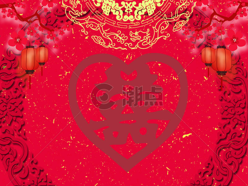中式婚礼场景图片素材免费下载