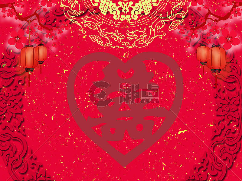 中式婚礼场景图片素材免费下载