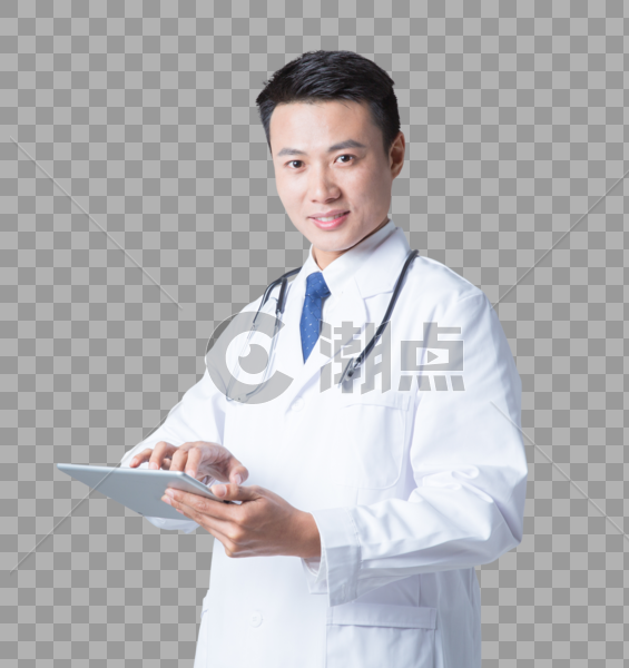 医生操作平板电脑图片素材免费下载