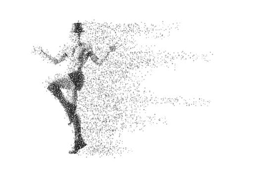 舞蹈粒子图片素材免费下载
