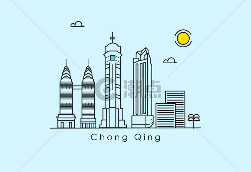 重庆城市建筑图片素材免费下载
