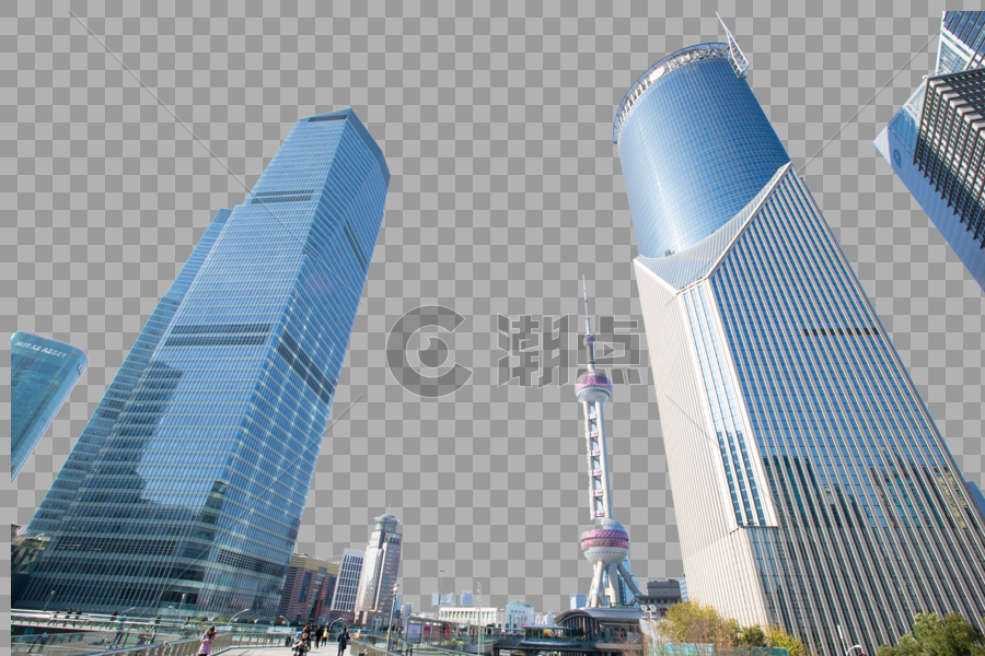 上海地标陆家嘴建筑图片素材免费下载