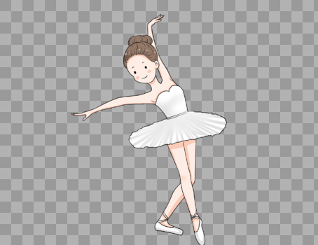 跳舞的女孩图片素材免费下载
