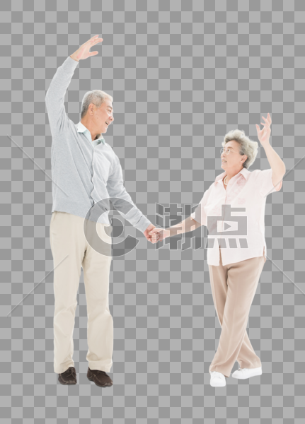 老年夫妇跳舞图片素材免费下载