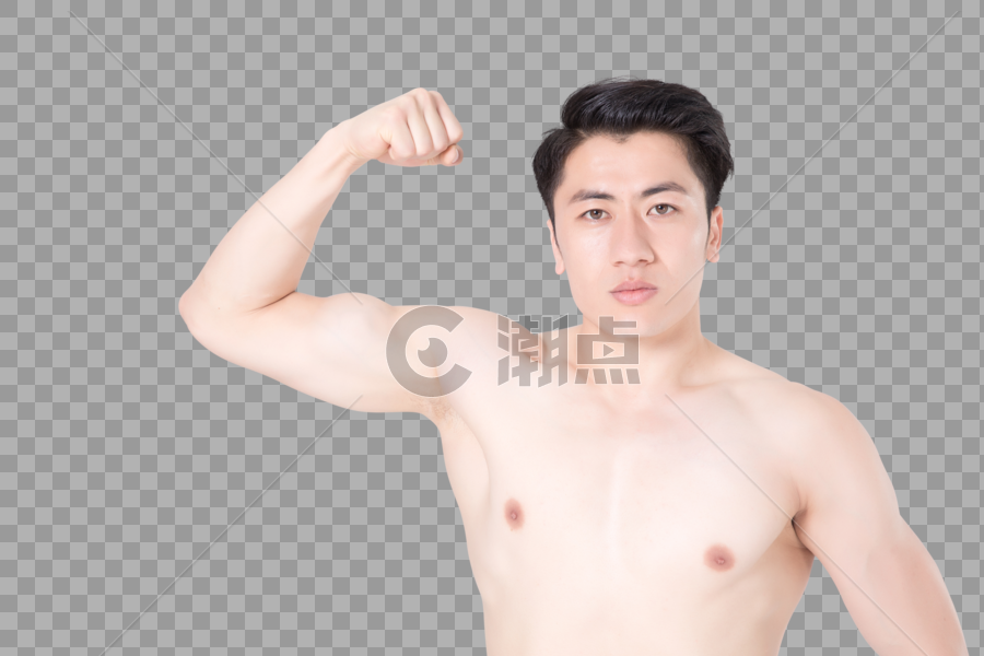 运动健身男性人像身材肌肉展示图片素材免费下载