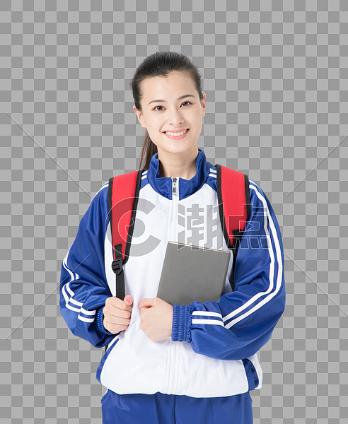 教育女性学生背书包形象展示设计元素1197*1457图片素材免费下载-编号180894-潮点视频