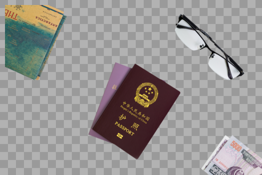 旅游度假出行护照图片素材免费下载