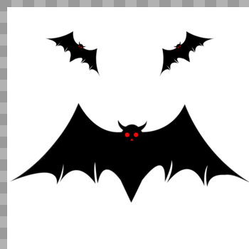 万圣节蝙蝠图片素材免费下载