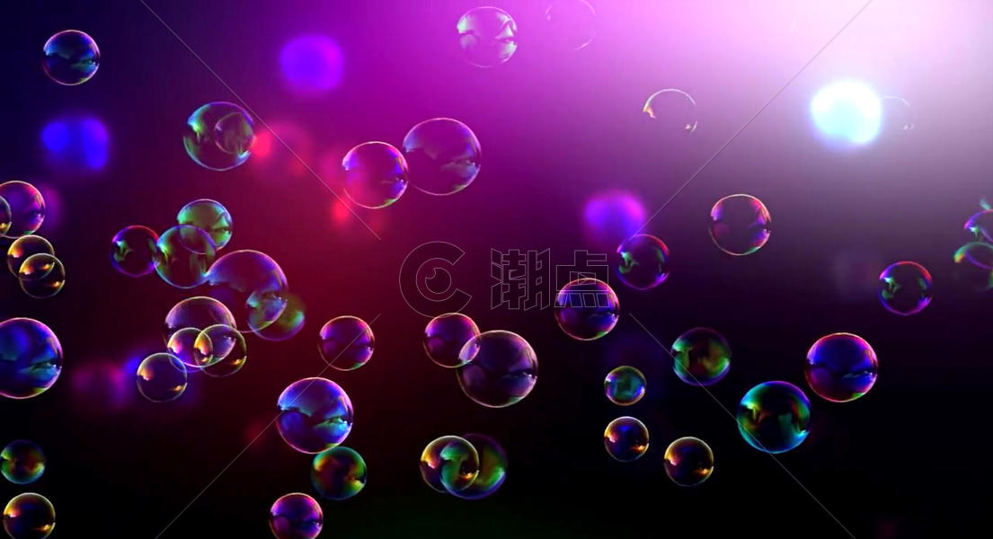 彩色泡泡背景图片素材免费下载