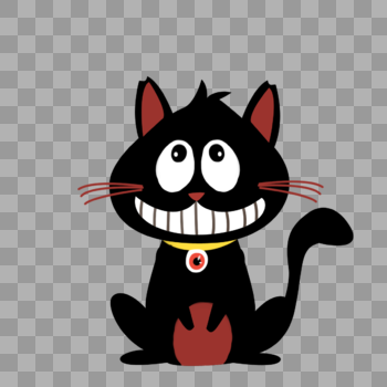 黑色猫咪图片素材免费下载