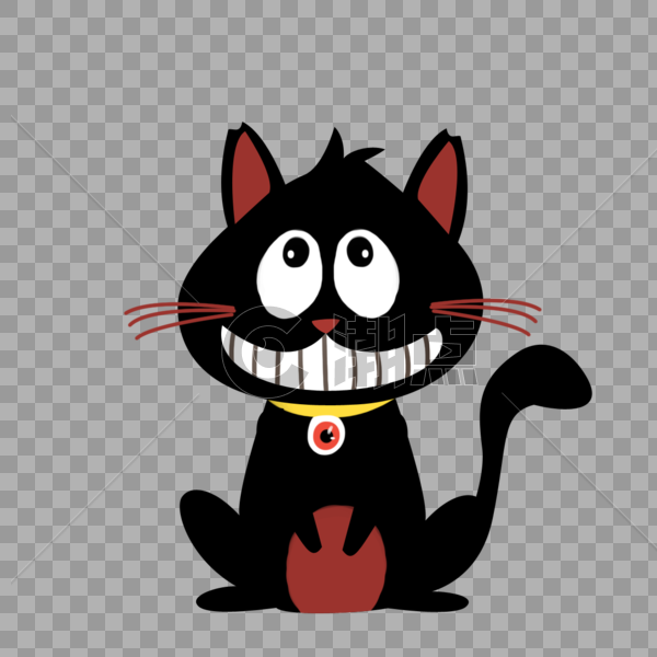 黑色猫咪图片素材免费下载