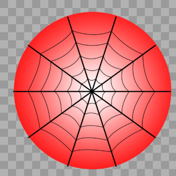 红色蜘蛛网图片素材免费下载