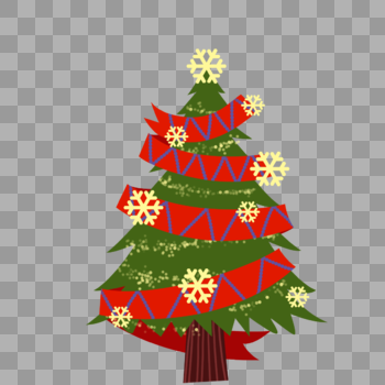绿色圣诞树图片素材免费下载