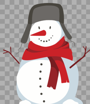 大雪雪人图片素材免费下载