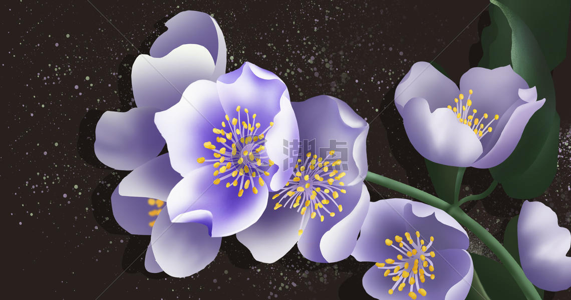 花卉插画图片素材免费下载