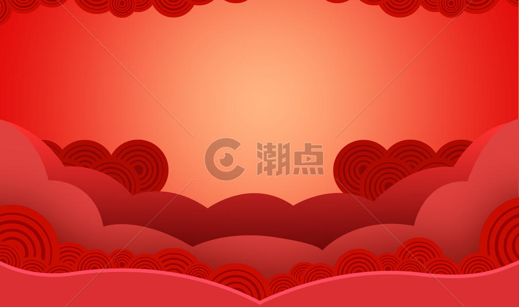 中国风折纸背景图片素材免费下载