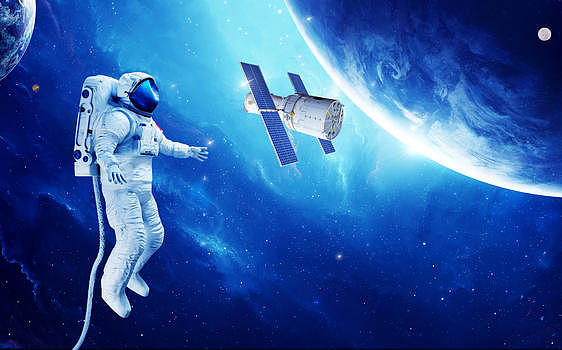 宇宙空间太空站图片素材免费下载