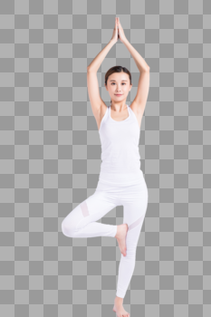 健康的女性在瑜伽图片素材免费下载