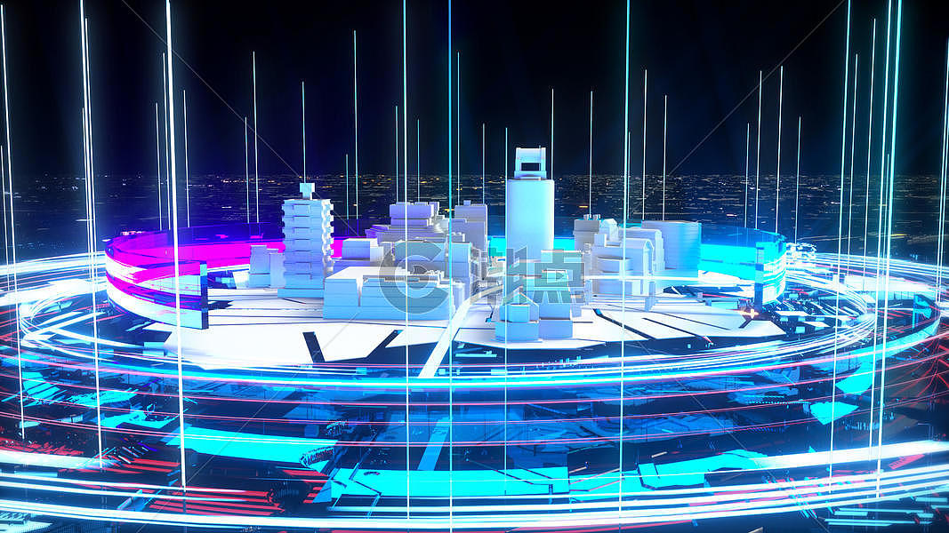 未来科幻城市图片素材免费下载