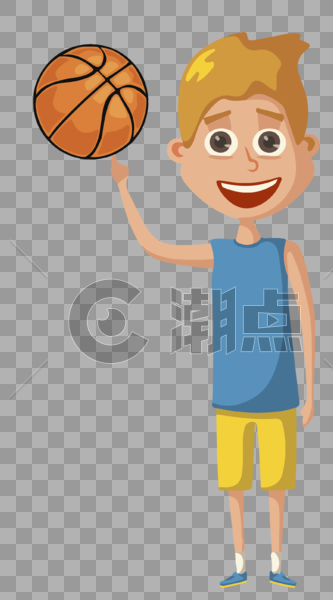 打篮球的男孩子图片素材免费下载