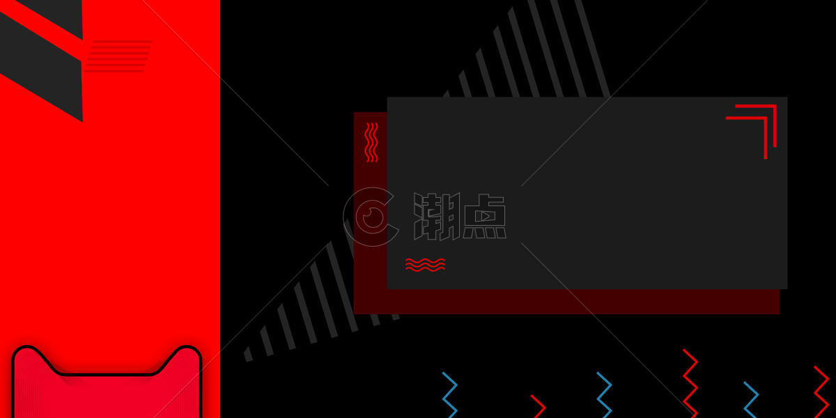 红黑电商背景图片素材免费下载