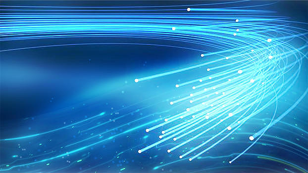 蓝色科技光纤背景图片素材免费下载